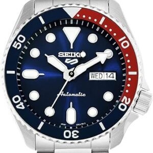 SEIKO 5 Sports SRPE53 Pepsi - Relógio automático masculino